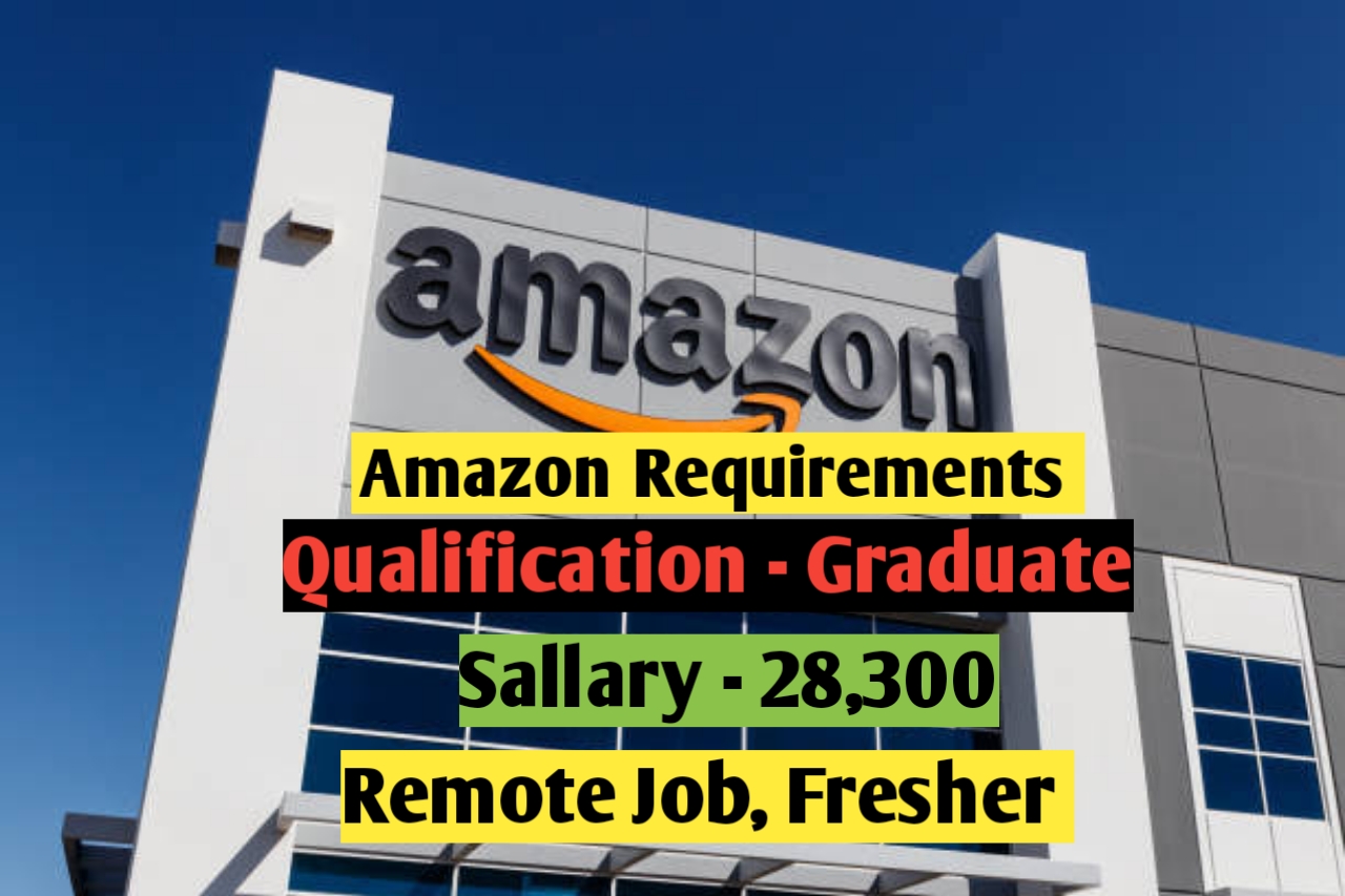 Work From Home Amazon विभिन्न operations support executive and GO AI Associate(Work From Home) पदों के लिए अमेज़ॅन भर्ती 2024 (निजी नौकरी अपडेट)। सभी इच्छुक उम्मीदवार (25-02-2024) या उससे पहले आवेदन कर सकते हैं। अमेज़ॅन भर्ती रिक्तियों, वेतन विवरण, आवेदन शुल्क, चयन प्रक्रिया, शैक्षणिक योग्यता, परिणाम, आयु सीमा और इन पदों के बारे में अन्य सभी विवरण/जानकारी के बारे में अधिक जानकारी नीचे विस्तार में लिखित है।